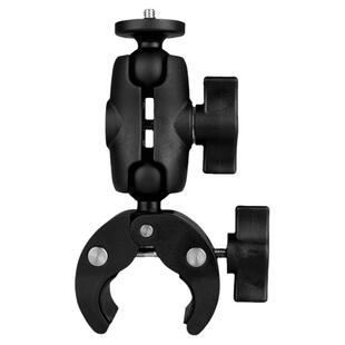 芯鲜PH91骑行大力夹大号支架insta360 X5 X4 X3适用大疆Action5pro OSMO360运动相机Gopro摩托车双头固定夹子