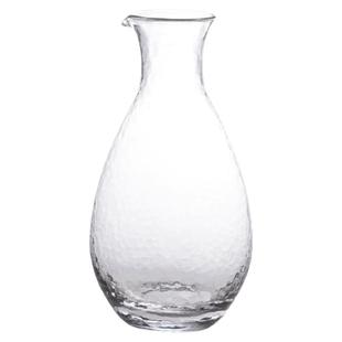 NITORI宜得利家居白酒玻璃日式家用70ml酒杯370ml清酒壶槌目纹