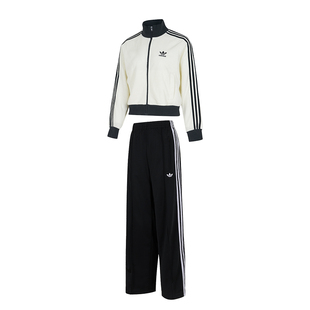 阿迪达斯adidas三叶草套装女装2026春季新款cleanfit休闲运动套装