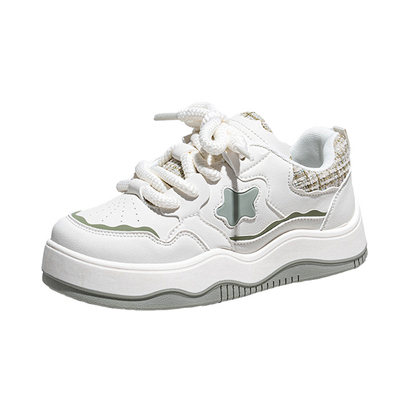 厚底小白鞋女2024夏季新款板鞋女