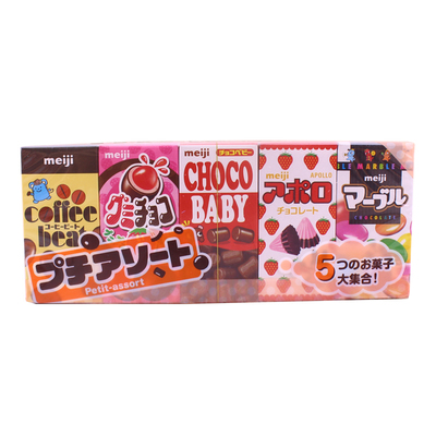 小朋友零食日本进口明治巧克力