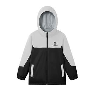 骆驼儿童外套三合一户外服男女童装防风防水三防软壳夹克上衣秋冬