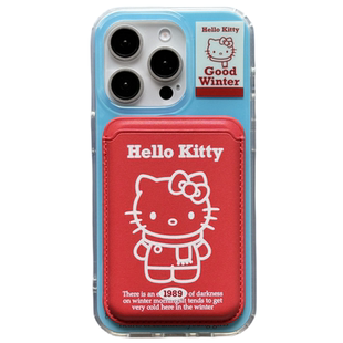 @BOBBY PLANET原创韩国小熊磁吸插卡包日系可爱卡通少女心适用iPhone17Promax手机壳苹果16543情侣款礼物闺蜜