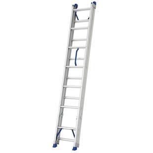 HASEGAWA日本长谷川铝合金梯子两连式直梯伸缩梯升降工程梯LQ2