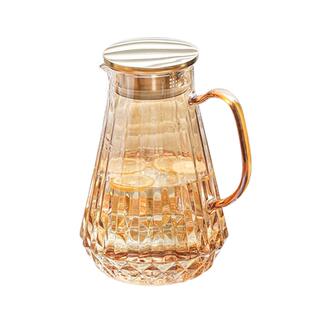 轻奢风水杯家用套装玻璃喝水带把杯子家庭客厅水具耐热茶杯待客用