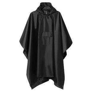 户外雨衣防水斗篷登山徒步单兵战术露营旅游钓鱼防暴雨多功能雨披
