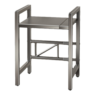 可伸缩电饭煲架置物架厨房微波炉多功能家用台面空气炸锅收纳架子