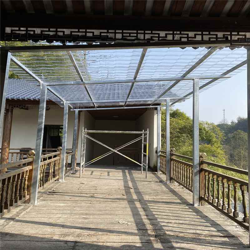 PC树脂亮瓦塑料屋顶光配件透明琉璃瓦采光瓦釆透明加厚瓦厂家片