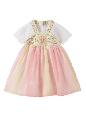 jellybaby女童夏季汉服裙子