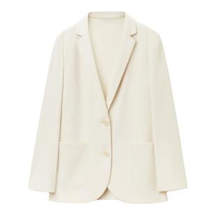 【孙俪同款】OVV春夏热卖女装经典修身平驳领西服外套