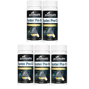 【自营】goodhealth牡蛎油Pro锌肾精氨酸生蚝精新西兰进口30粒*5