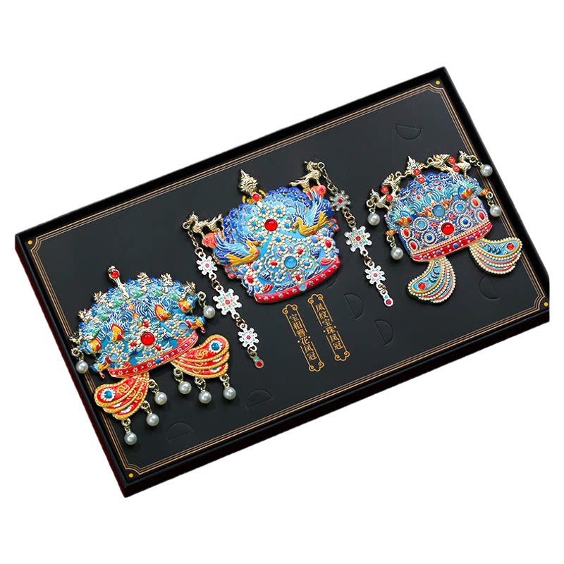 皇后凤冠冰箱贴定制金属南京国博北京故宫博物院纪念品博物馆文创