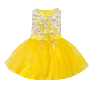 稻田里的中国梦演出服装儿童黄色纱裙稻穗道具禾下乘凉梦表演服