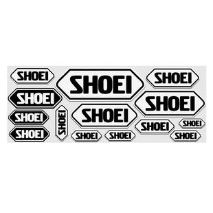 适用SHOEI头盔标贴贴花x15/x14/z8摩托车机车全盔弧度反光防水贴