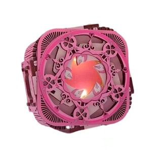 七夕diy八音盒手工3D立体拼图可旋转拼装木质模型饰品盒生日礼物