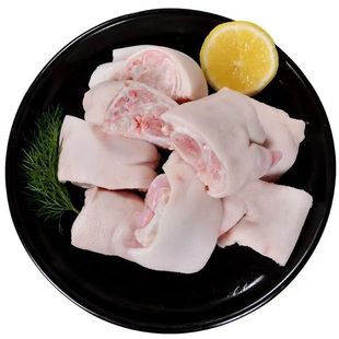 新鲜猪蹄块生鲜切块冷冻猪脚粒猪蹄块猪蹄粒部分带尖商用批发整箱