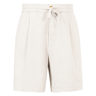 【零重感可机洗】CULTUM意式泡泡纱轻感抽绳短裤男休闲透气五分裤