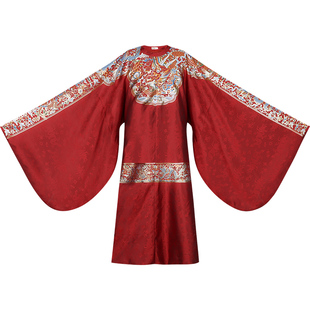 花朝记【红妆融熠】汉服 男款妆花圆领袍 女款明制婚服马面情侣装