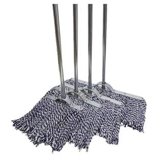 拖布普通拖把棉线大号物业拖把宽头家用老式墩布尘推棉布工厂平拖