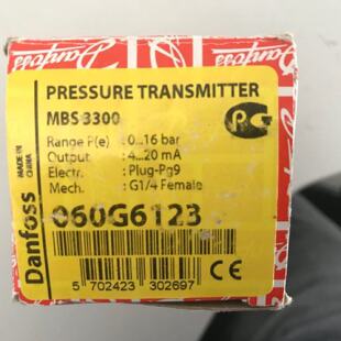 议价议价丹佛斯压力感测器Mbs3300 060G6123全新现货 议价