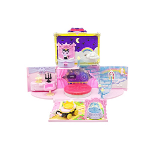 公主猫的星空小屋愿望喵喵玩具仿真房间别墅屋子许愿猫猫咪女孩子