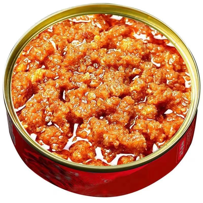 蟹黄酱拌饭拌面蟹黄螃蟹粉蟹肉蟹膏即食罐头秃黄油商用肉酱黄蟹