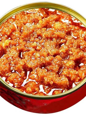 蟹黄酱拌饭拌面蟹黄螃蟹粉蟹肉蟹膏即食罐头秃黄油商用肉酱黄蟹