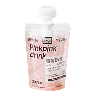 白猪商店 鲜出格 犬猫通用零食莓莓奶昔汤包湿粮汤包呵护泌尿补水