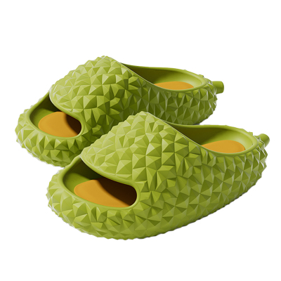 鲨际榴莲凉拖鞋水果外穿eva浴室