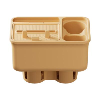 腾势D9二排水杯多功能储物盒