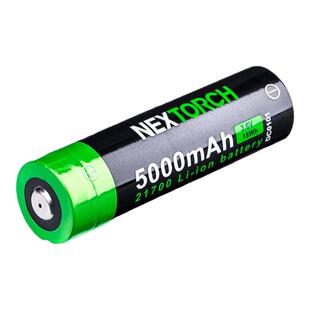 NEXTORCH纳丽德USB直充21700锂电池4800毫安大容量不带充电线