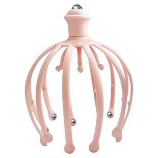 头部按摩器八爪鱼头皮按摩器抓头挠头神器灵魂抽取提取摄取出窍器