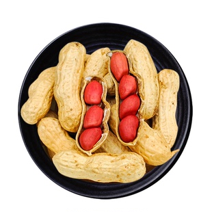 红衣生花生米500g农家带壳小粒新鲜四粒红皮花生仁新货批发价原味