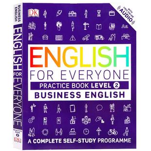 进口英文原版正版 商务英语2练习册 English for Everyone Business English Level 2 Practice Book 自学书籍 雅思托福用书