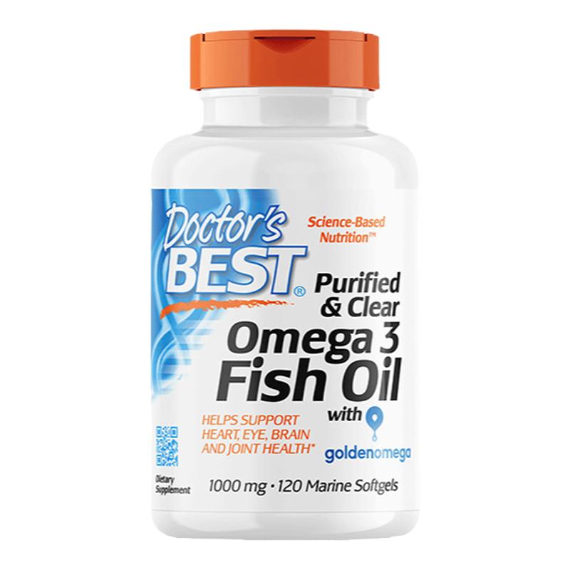 多特倍斯金达威深海鱼油欧米伽omega3成人青少年记忆补脑磷虾油