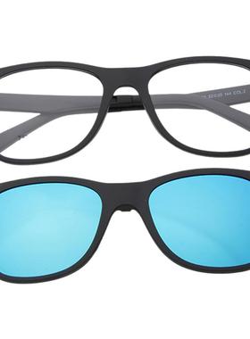 磁吸眼镜近视眼镜雷迈夜视偏光男