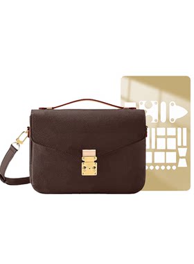适用LV POCHETTE METIS 手袋经典老花邮差包奢侈品保护膜透明贴膜