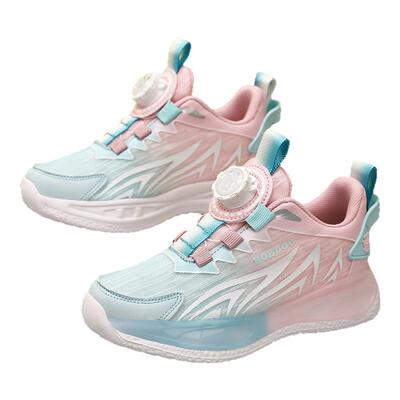 巴布豆女童运动鞋2026新款网面