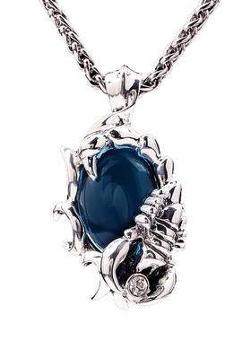 法国IDEE天蝎座925银项链男时尚