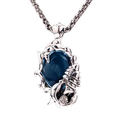 法国IDEE天蝎座925银项链男时尚