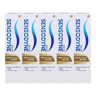 韩国直邮Sensodyne舒适达综合护理抗敏牙膏100gx10支冷热酸正品