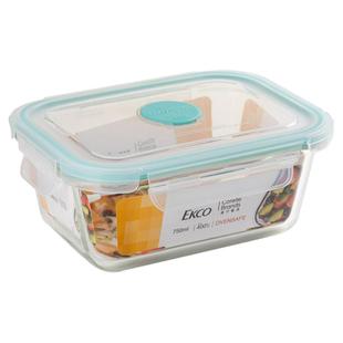 康宁长方形玻璃饭盒分隔型便当盒微波炉保鲜盒食品密封盒圆形汤盒