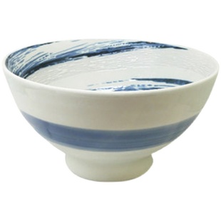 日本进口美浓烧陶瓷寿司盘子高级感日式餐具家用斗笠碗米饭碗菜盘