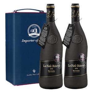 名庄歪脖子小黑瓶aoc干红葡萄酒