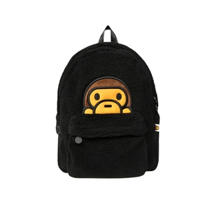 BABY MILO STORE配饰卡通小猴摇粒绒双肩包（中号）4527XXR