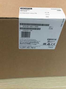 议价西门子HMI KTP1000 Basic Color DP10寸宽屏6AV6647-0AE11-3A