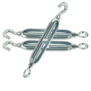 花篮螺丝紧线器 镀锌钢丝绳拉紧器车用 玛钢花兰螺栓收紧M6-M36