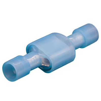 6.3插簧插片尼龙绝缘对接头