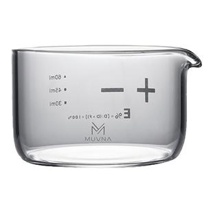 MUVNA慕威纳 咖啡萃取量杯手冲浓缩杯带刻度浓缩杯60ml玻璃盎司杯