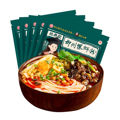 学院联名女生黑板330gx10螺蛳粉